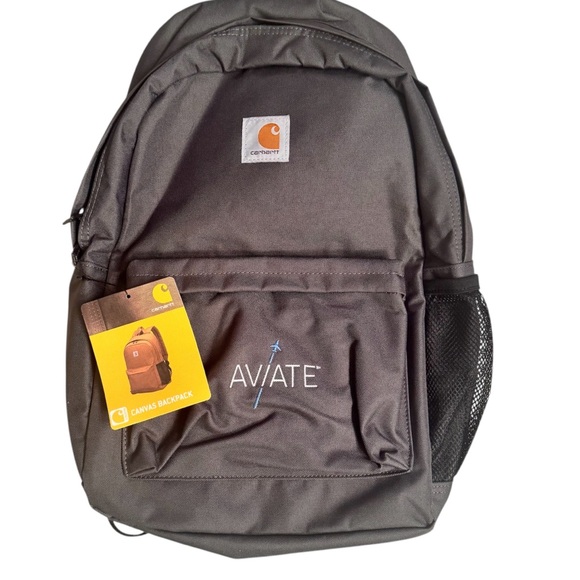 Carhartt Other - Carhartt canvas classic laptop gray zip travel work backpack